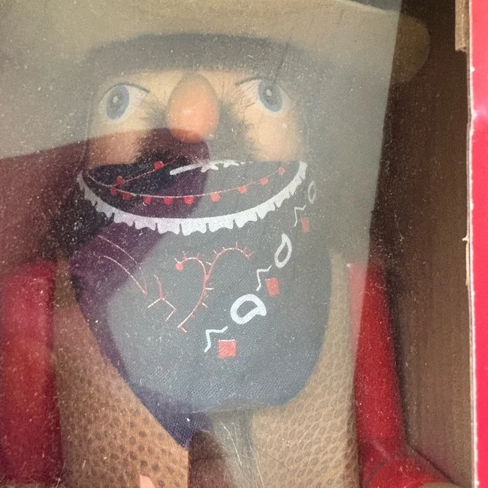 JCPenney Red and Brown Decorative Doll - Picture 4 of 5